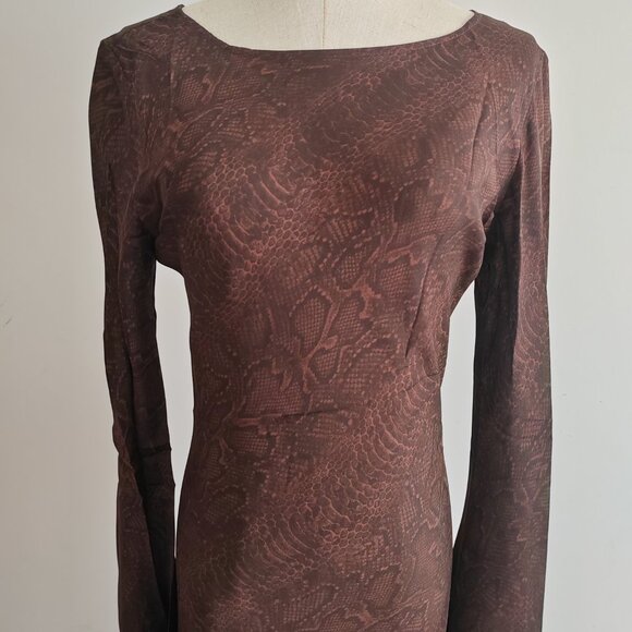 Realisation Par The Gia Maxi Dress in Silk Jianhong Crepe - Picture 5 of 14